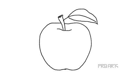 How to draw an apple | Apple drawing | Apple sketch | Draw apple | Apple outline - YouTube