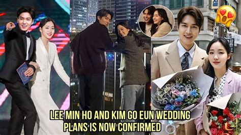 Kim Go Eun & Lee Min Ho to Tie the Knot Soon! Their Agency Doesn’t Deny These Rumors!😱 - YouTube