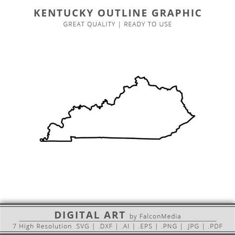 Kentucky SVG - Kentucky State Outline SVG - Kentucky State SVG ...