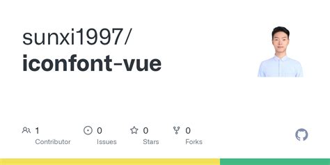 GitHub - sunxi1997/iconfont-vue