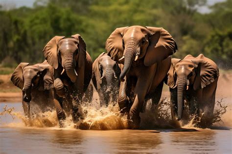 Elephant Herd Stock Photos, Images and Backgrounds for Free Download