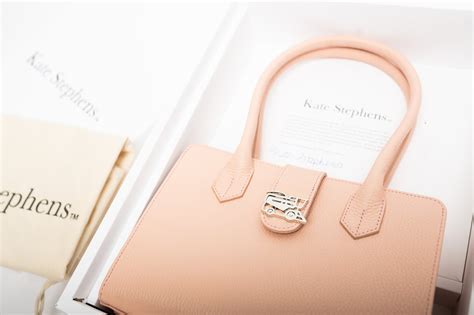 KS Leather Handbag Pink | katestephens.com