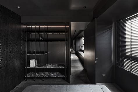 Interior Design — All Black Apartment — Modern Chic Apartment in Tainan ...