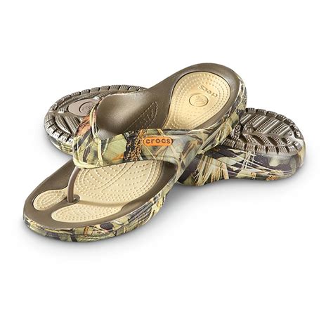 Crocs MODI 2.0 Realtree MAX-4 Flip-flop Sandals - 620900, Sandals & Flip Flops at Sportsman's Guide