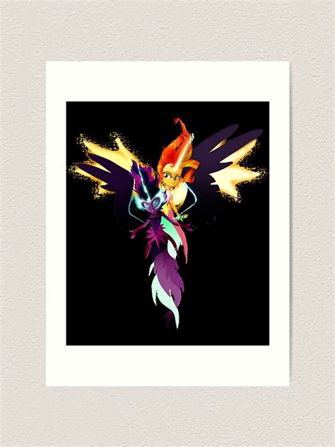 " Sunset Shimmer and Twilight Sparkle " Art Print for Sale by ...