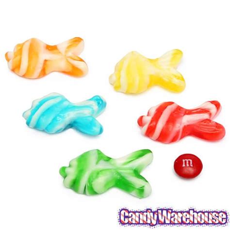 Swirly Gummy Fish Candy: 2KG Bag | Candy Warehouse