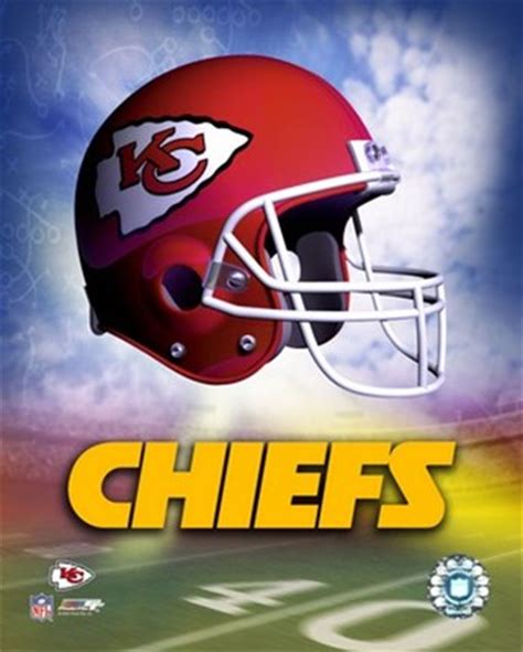 Kansas City Chiefs Helmet Logo Fine Art Print by Unknown at ...