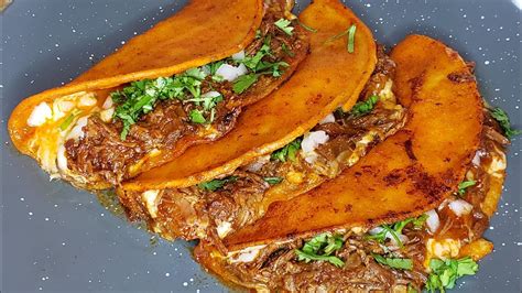 Quesabirrias /Birria quesa tacos receta fácil! - YouTube