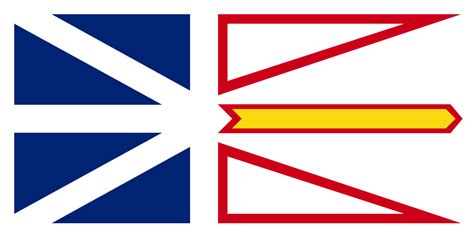 CA NL Newfoundland and Labrador Flag Icon | Public Domain World Flags ...