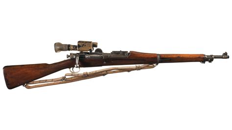 World War I Springfield Model 1903 Bolt Action Sniper Rifle | Rock Island Auction