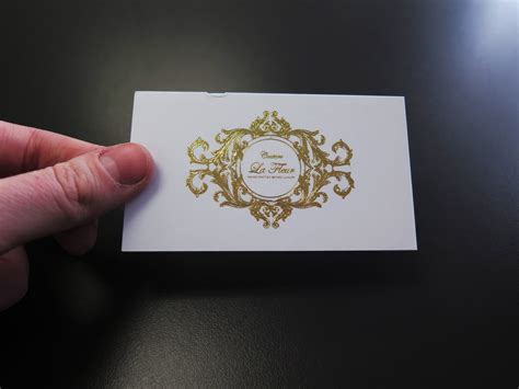 Foil Business Cards | Metallic Finish Printing | Print Shop Calgary ...