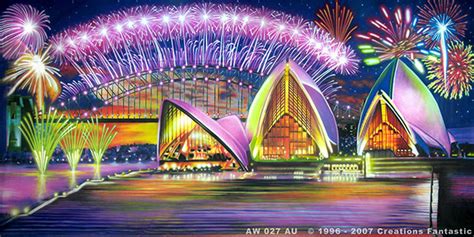 Sydney Harbour Fireworks | Backdrops Fantastic Australia