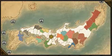 Shogun 2 Total War Map