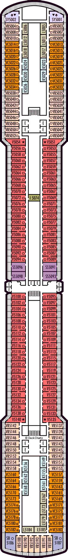 Holland America Eurodam Deck Plans: Ship Layout, Staterooms & Map - Cruise Critic