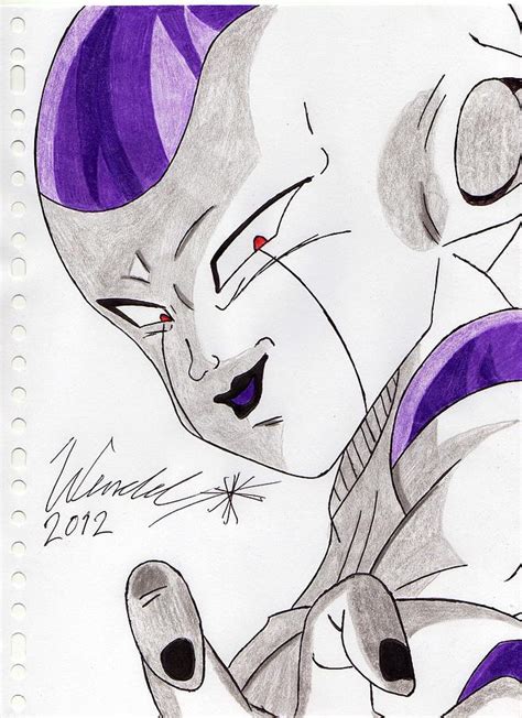 Frieza Final Form Drawing