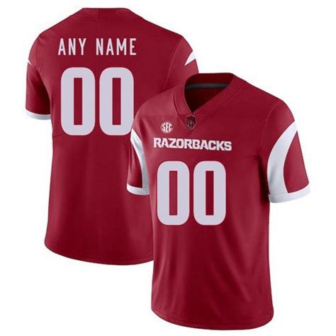 Arkansas Razorbacks Custom Jersey – US Sports Nation