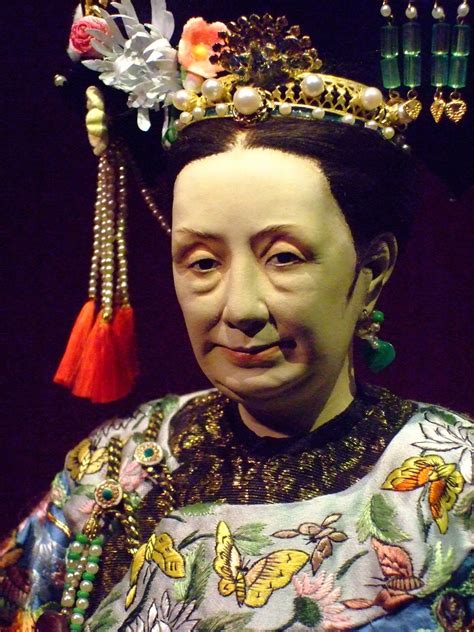 Historical Portrait Figure of Empress Dowager Tzu-Hsi of China ...