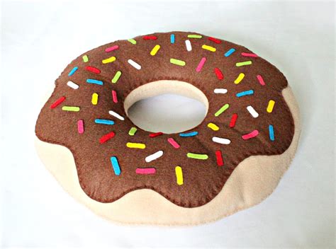 Donut Pillow Cute Doughnut Pillow Cushion Pillow Gift - Etsy UK