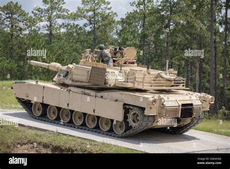 A U.S. Army M1A2 SEP V2 Abrams Tank, assigned to 3rd Squadron, 16th ...