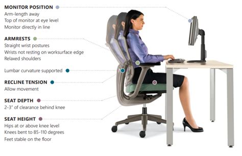 Office Ergonomics: Steps for Proper Adjustments | Allsteel