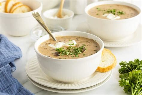 Hungarian Mushroom Soup - The Kitchen Magpie