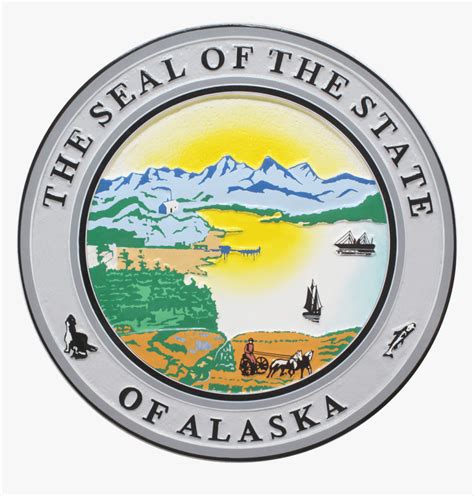 Alaska State Seal, HD Png Download - kindpng