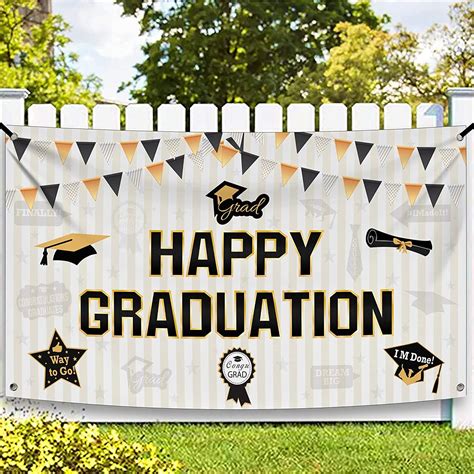 XtraLarge Happy Graduation Banner for Class of 2021 | Etsy