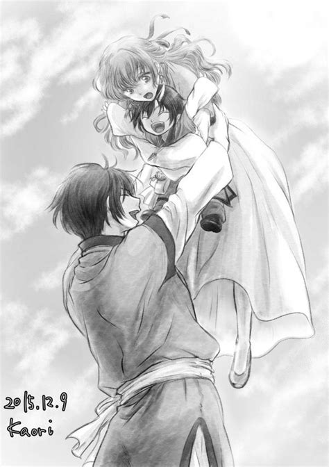 hak x yona | Tumblr | ハクヨナ, ヨナ, 恋人 イラスト