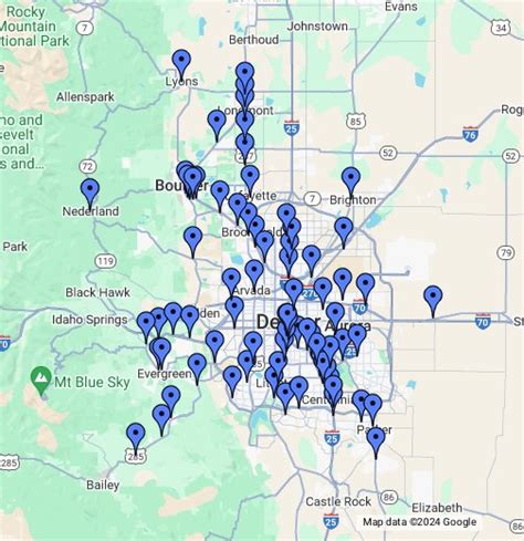 Denver RTD Park N Ride Locations - Google My Maps