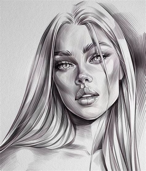 Pin by Lucía Amo on Dibujo in 2023 | Digital portrait art, Portrait sketches, Portrait art