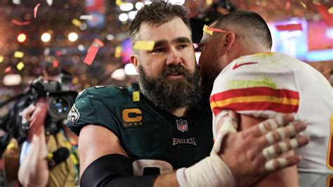 Jason Kelce undecided on future as both Kelce brothers process ...