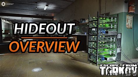 Hideout First Look and Overview - Escape from Tarkov - Patch 0.12 - YouTube