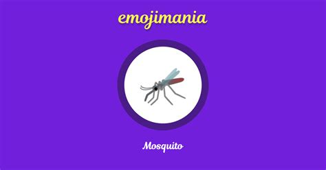 🦟 Mosquito emoji Copy & Paste - Emojimania