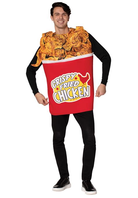 Bucket of Fried Chicken Adult Costume