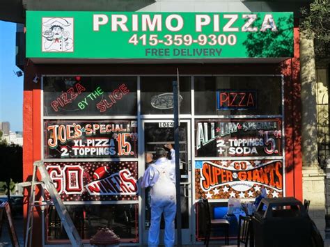 Primo Pizza Now Open On Turk And Divisadero