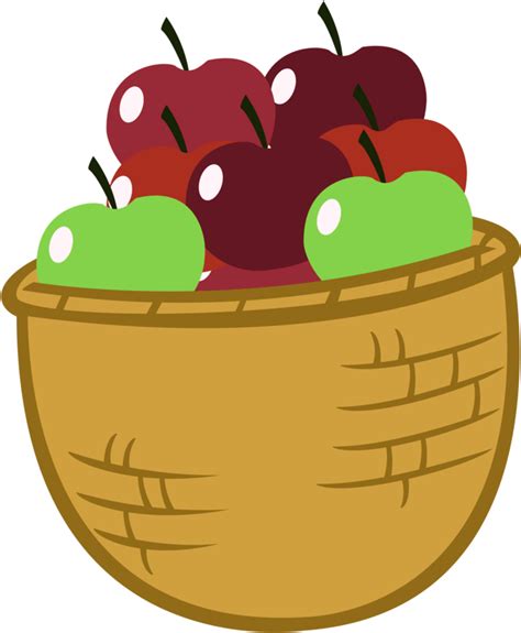 Basket Of Apples Clip Art - Png Download - Full Size Clipart (#2450819) - PinClipart