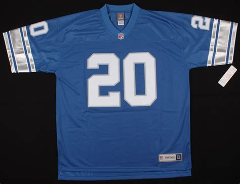 Barry Sanders Signed Detroit Lions Jersey (Schwartz COA) | Pristine Auction