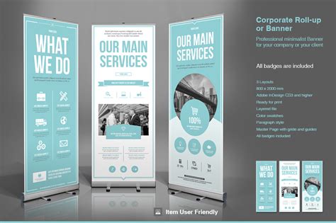 Business Roll-Up Banner ~ Flyer Templates on Creative Market