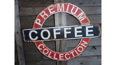 Vintage coffee sign on eBay | Vintage coffee signs, Coffee signs ...