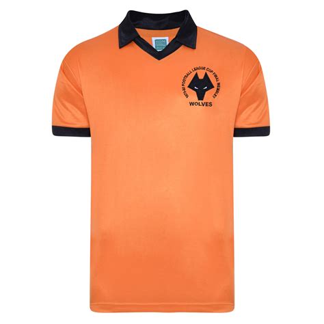 Wolverhampton Wanderers 1980 League Cup Final shirt | Wolverhampton Wanderers Retro Jersey | Score D