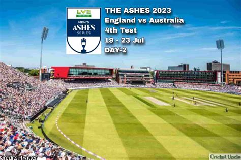 The Ashes 2023: 4th Test (Day-2) Match Report (England Vs Australia ...