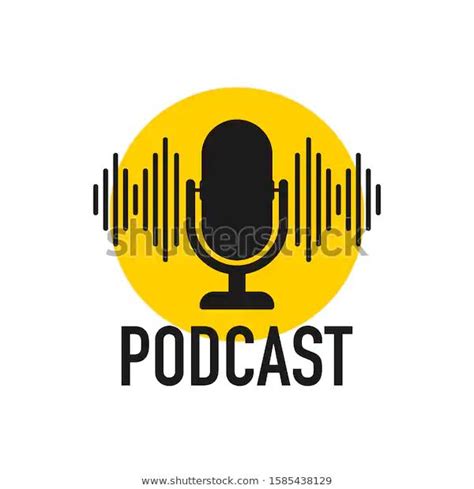 Podcast Badge Icon Stamp Logo Vector Stock Vector (Royalty Free) 1585438129 | Graphic design ...