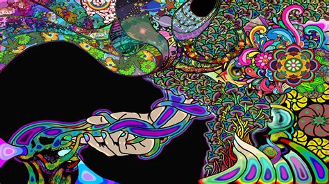 Psychedelic art - A combination of freehand drawing and clipart, Made ...