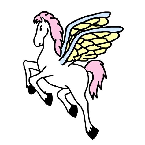 Pegasus Clipart - Etsy UK