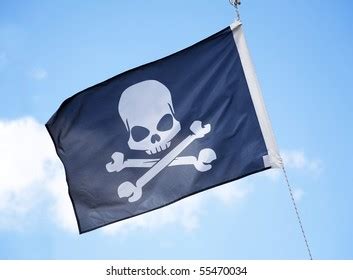 Jolly Roger Flag Stock Photo 55470034 | Shutterstock