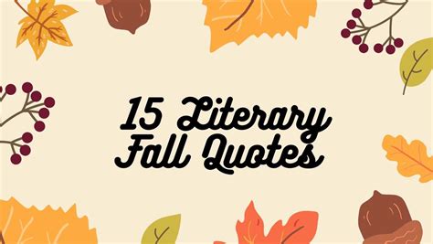 15 Literary Fall Quotes | Halifax Public Libraries