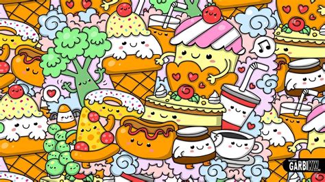 Cartoon Food Wallpapers - Top Free Cartoon Food Backgrounds ...