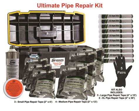 Ultimate Pipe Repair Kit: Essential Solution for Any Pipe Leak