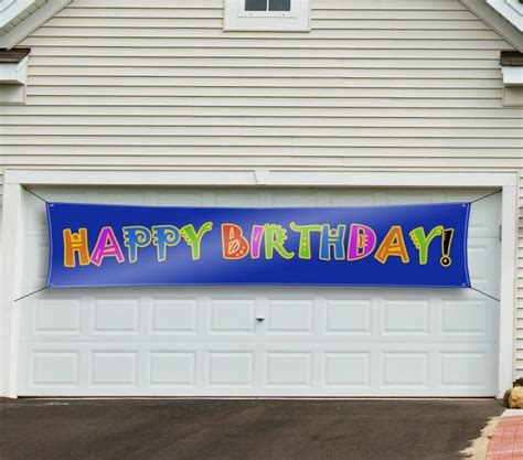 Vinyl Banner - Sample: Happy Birthday! One of the most popular and most cost-effective ...