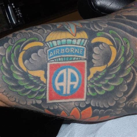 US Army Airborne Tattoo | Veteran Ink